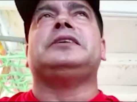 Frankie Ruiz. Viti Ruiz enojado con el imitador de Frankie Ruiz.