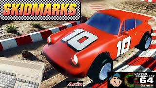 SKIDMARKS – Commodore Amiga (1993) | Acid Software’s Isometric Racing Classic