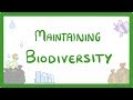 GCSE Biology Maintaining Biodiversity
