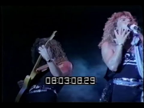EUROPE -  The Final Countdown ( Live in  Mumbai, India - 1988 VERY RARE GOOD AUDIO QUALITY)