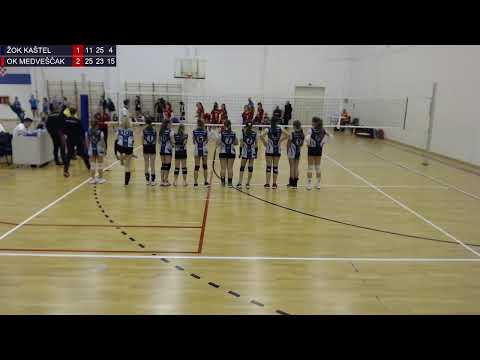 1.4.2022., PH MALA ODBOJKA, GRUPA F, ŽOK KAŠTEL - OK MEDVEŠČAK