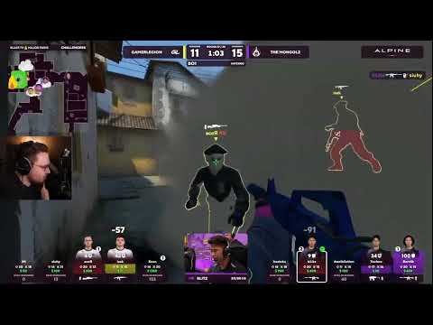 ohnepixel reacts to the first knife kill at the Major Paris 2023