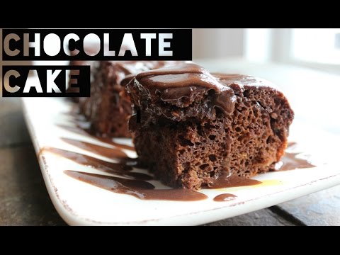 Healthy Chocolate Cake Recipe | How To Make LOW FAT Chocolate Cake