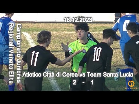 CAMPIONATO REGIONALE JUNIORES U19 ELITE VENETO – ATL.CITTA’ DI CEREA vs TEAM SANTA LUCIA  16.12.2023