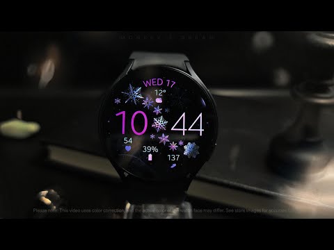 Snowflake Winter Watch Face
