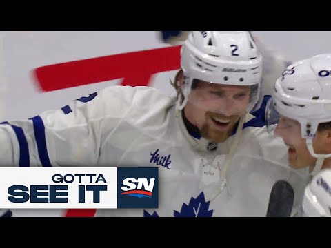 GOTTA SEE IT: Maple Leafs Win It In OT Yet Again Off Of Simon Benoit's Blast