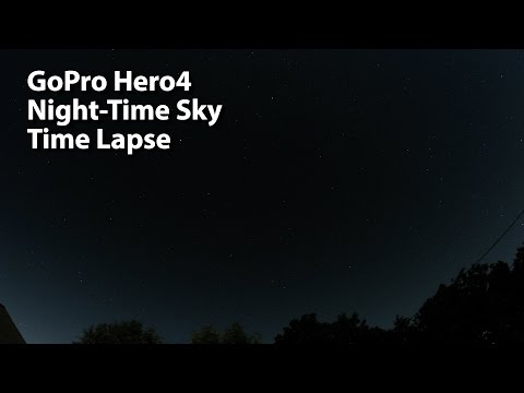 GoPro Hero4 - Night Stars Time Lapse Test