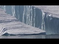 Large Iceberg Breaking near Ilulissat Large Iceberg Breaking near Ilulissat