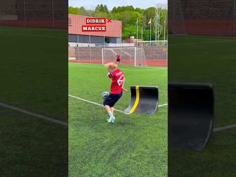 4 Corner Football Challenge ⚽️ #shorts