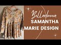 How to sew the Belladonna Peplum & Dress by Samantha Marie Design