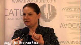 Ana Diculescu-Sova: Cred cu tarie ca fara mentorat nu se poate creste in avocatura