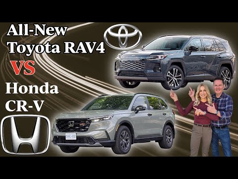 All-New 2026 Toyota RAV4 or 2026 Honda CR-V? Which is right for you?