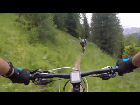 MTB Alpencross Dolomiten Singletrail 2017