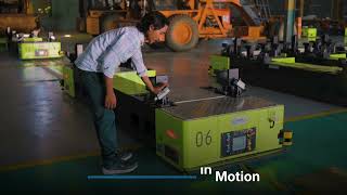 Novus AGV-Powered Heavy Equipment Assembly Line | Real Industrial Use Case