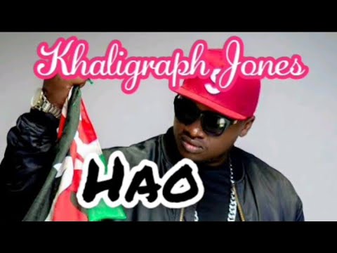 Khaligraph Jones ft Masauti  Hao (Official Lyric Video)