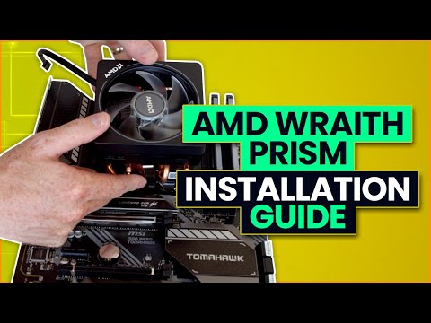 AMD Wraith PRISM CPU Cooler Installation Guide