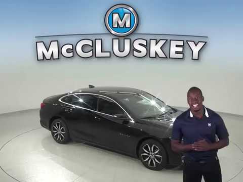 183833 New 2018 Chevrolet Malibu LT FWD 4D Sedan Black Test Drive, Review, For Sale -