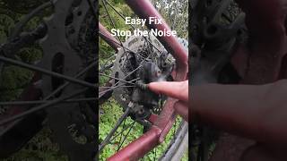 How to Fix Disc Brake Rub on Your Bike | Simple easy fix #cycling #bikelife #bikemechanic