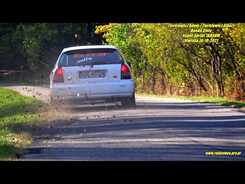 Florkiewicz Adam / Florkiewicz Albert - Honda Civic - Super Sprint TARGUM Niwiska 10-10-2021