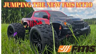 The New FMS MT10 Versus The Big Hill Lets See How Good This RC Can Fly