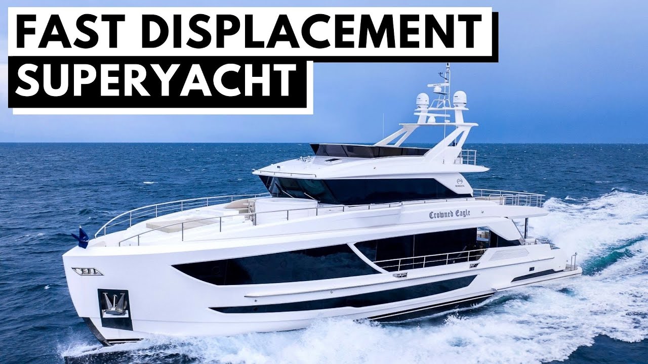 Horizon FD92 superyacht tour / Fast Displacement Power Yacht Tour