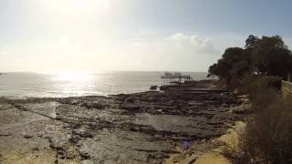 preview picture of video 'Time-Lapse à Saint-Palais-sur-mer sur la plage du Platin'