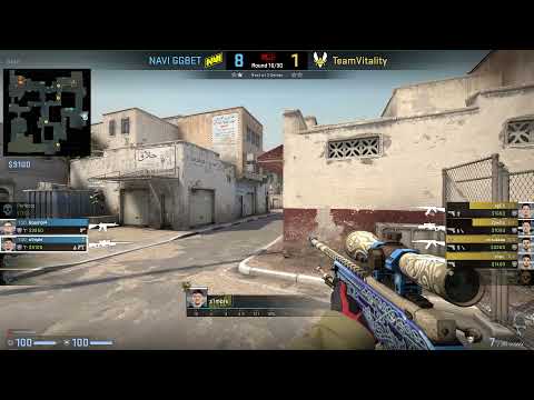 CS:GO POV Demo NaVi S1mple (22/10) vs Vitality (de_dust2)
