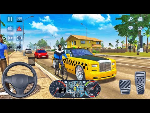 Cadillac Escalade Taxi Driving in Miami City - Taxi Sim 2020 - Android Gameplay