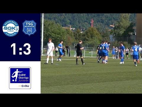 EnBW-Oberliga - A-Junioren: SG Heidelberg-Kirchheim - TSG 1862/09 Weinheim 2025/26