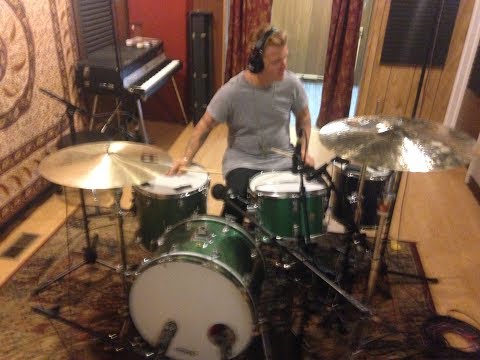 Aaron Gillespie Tracking Drums