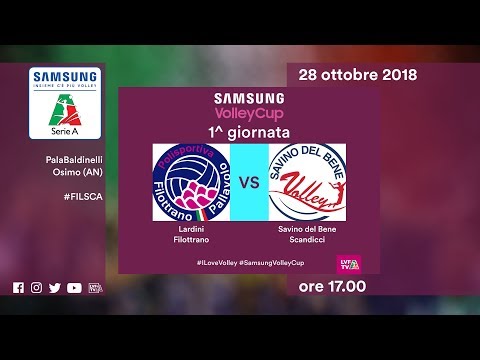 Filottrano - Scandicci | Speciale | 1^ Giornata | Samsung Volley Cup 2018/19