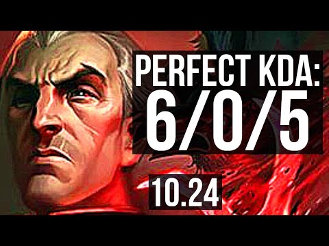 SWAIN vs RYZE (MID) | 6/0/5, 800K mastery, Dominating | EUW Diamond | v10.24