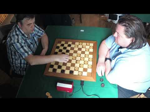 Alexander Shvartsman vs Michel Stempher – Heavyweight Battle in Draughts