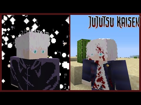 HOW DOES ONE FIGHT LIMITLESS SIX EYES GOJO?! Minecraft Jujutsu Kaisen Mod Episode 7