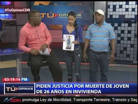 Piden justicia por muerte de joven de 26 años en Invivienda