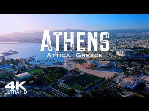 [4K] ATHENS 🇬🇷 Αθήνα | 2 Hour Drone Aerial Relaxation Film Drone Aerial | Greece Ελλάδα