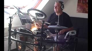 VARGAS BLUES BAND " Your Love Is A Jail" DRUM COVER Lucky JLo