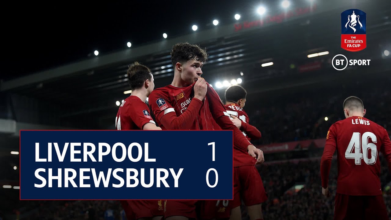 Liverpool v Shrewsbury (1-0) Emirates FA Cup Highlights - YouTube