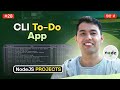 Node Js Project 1 Build A CLI Todo App Using Node Js