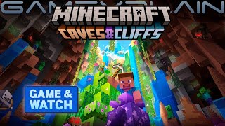 Exploring Minecraft's Caves & Cliffs Part II DLC on Switch - Game & Watch