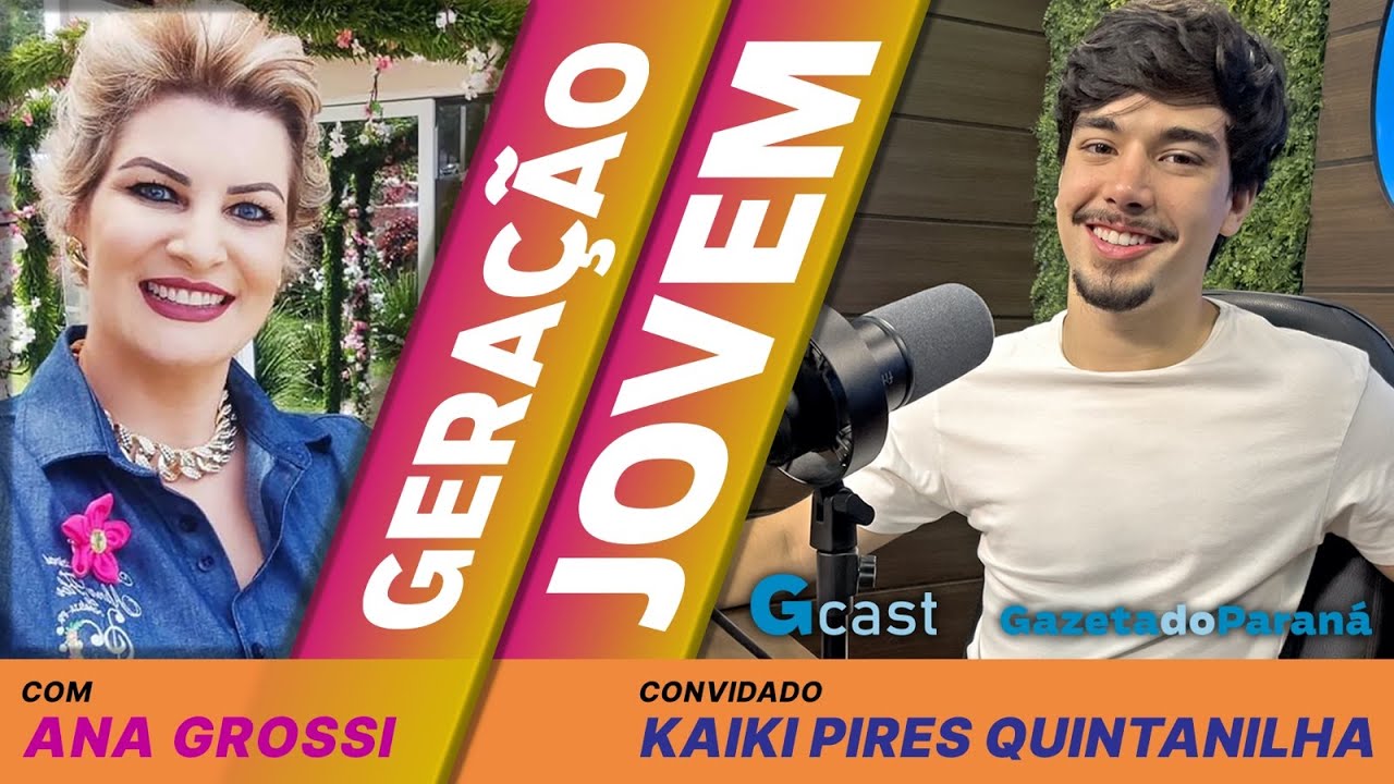 GERAÇÃO JOVEM #39 | Ana Grossi recebe o jovem destaque Kaiki Pires Quintanilha