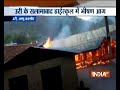 Fire guts school building in Uri in north Kashmir