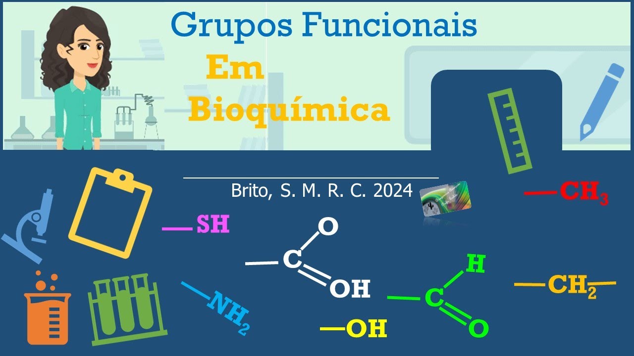 Grupos funcionais em BIOQUÍMICA