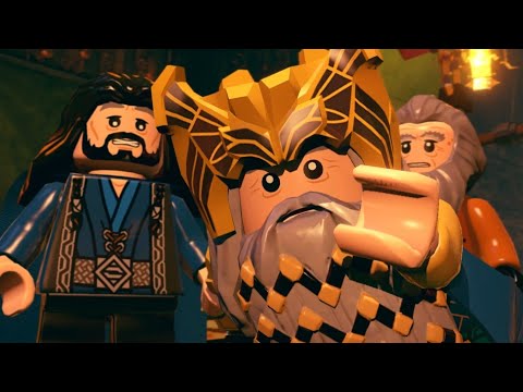LEGO The Hobbit - Lvl.1 Greatest Kingdom in Middle-Earth (Free Play 100%)