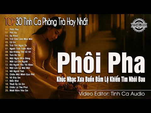 Phôi Pha - Tuyển Tập Khúc Nhạc Xưa Buồn Đẫm Lệ Khiến Tim Nhói Đau | Bản Tình Ca Phòng Trà Hay Nhất