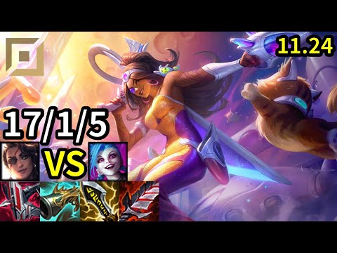 Samira ADC vs Jinx - KR Challenger | Patch 11.24