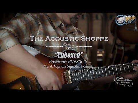 Eastman FV880CE-SB AAA Spruce/Flamed Maple Frank Vignola Signature Sunburst Archtop Guitar w/ Lollar Johnny Smith Pickup #0758 image 15