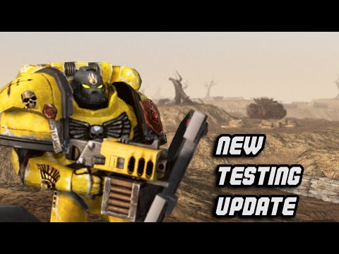 Imperial Fists vs Black Legion of Chaos - Men of War: Warhammer 40k Mod