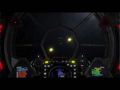 Star Wars TIE Fighter TFTC Classic Battle 4: Conflict at Mylok IV Mission 1: Escort Convoy