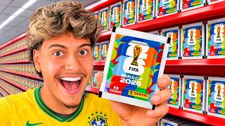 COMPREI 1000 FIGURINHAS DA COPA DO MUNDO 2026 E DISTRUBUI PARA MEUS INSCRITOS